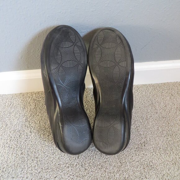 Dansko Women's Clogs/Shoes Size 39/9/8.5 Slip-on Soft Black Leather #7604020200 - Picture 11 of 11